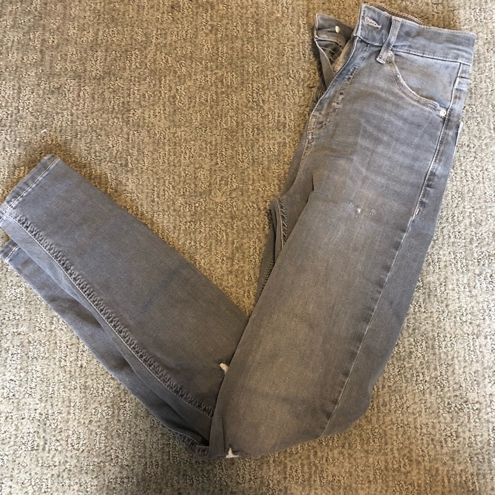 Topshop grey jeans